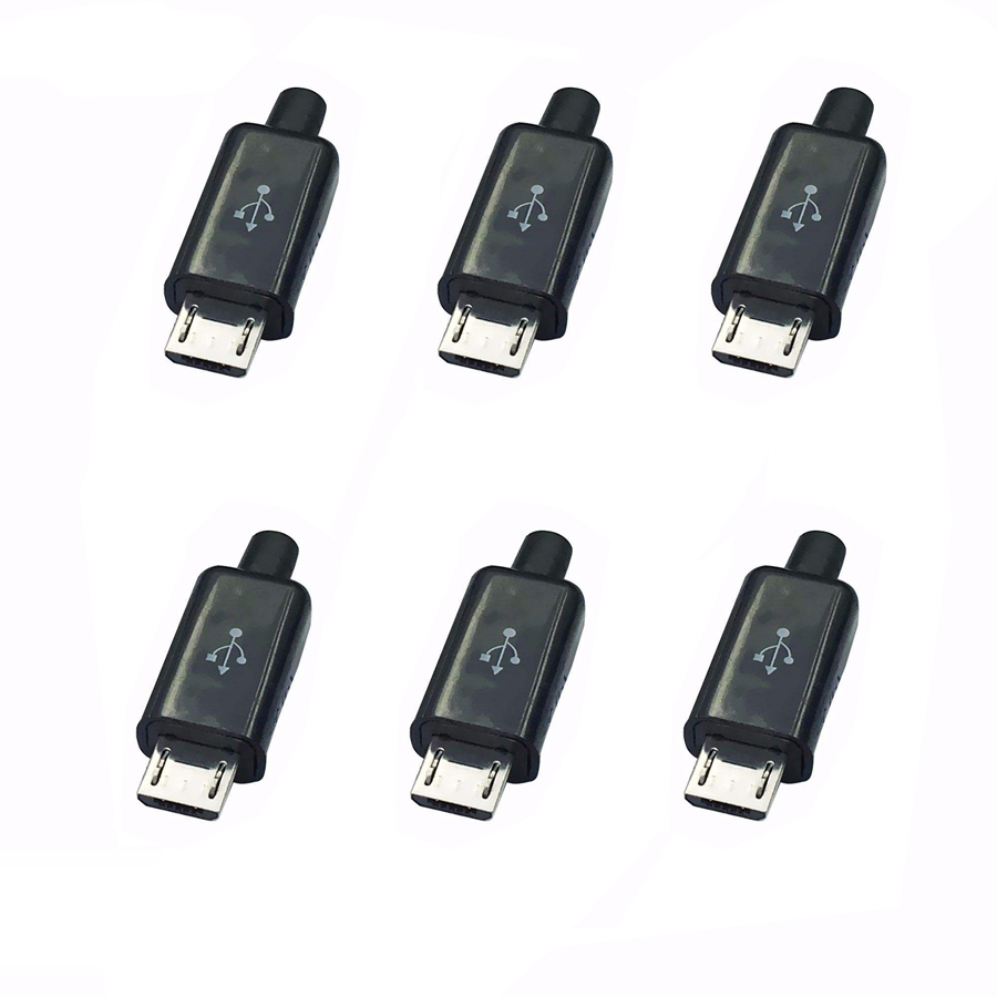 سوکت Micro USB بسته 6عددی
