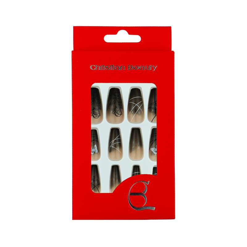 ناخن مصنوعی کریستین بیوتی کد NB88 بسته 12 عددی