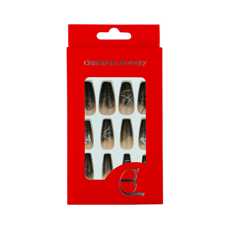 ناخن مصنوعی کریستین بیوتی کد NB88 بسته 12 عددی