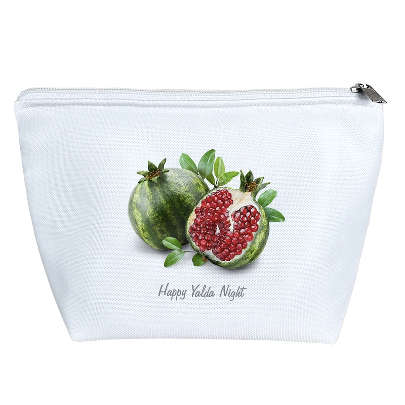 کیف لوازم آرایش دخترانه خندالو مدل انار شب یلدا کد 10861