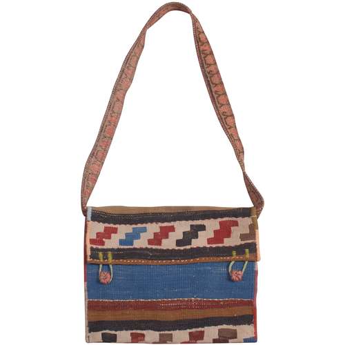 کیف رودوشی فرش هریس مدل گلیم کد 101668