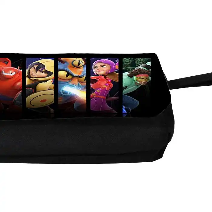 جامدادی مدل دوزیپ طرح انیمیشن شش قهرمان بزرگ کد NI416