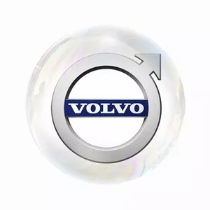 مگنت عرش طرح لوگو ماشین ولوو Volvo کد Asm3444    