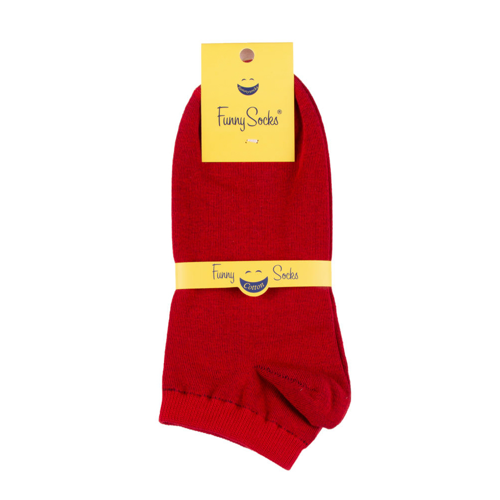 جوراب فانی ساکس مدل 620 رنگ قرمز
