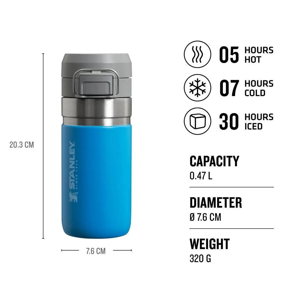 ماگ سفری استنلی مدل GO QUICK FLIP 16OZ گنجایش 0.470 لیتر -  - 2