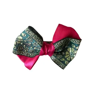 گیره مو دست ساز مدل پاپیونی سنتی