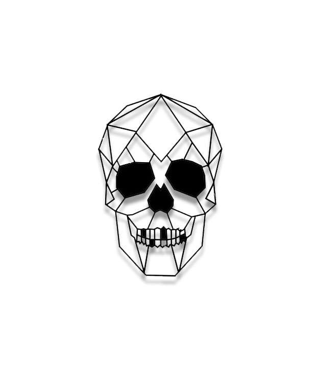 دیوارکوب مدل جمجمه