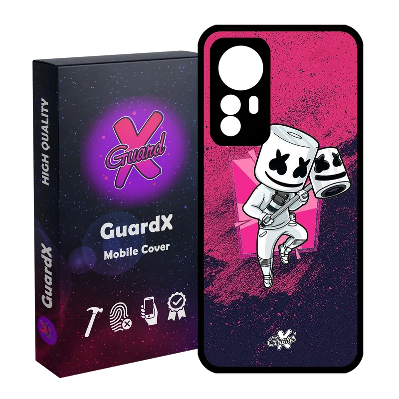 کاور گارد ایکس طرح Fortnite مدل Glass10031 مناسب برای گوشی موبایل شیائومی Redmi Note 12S