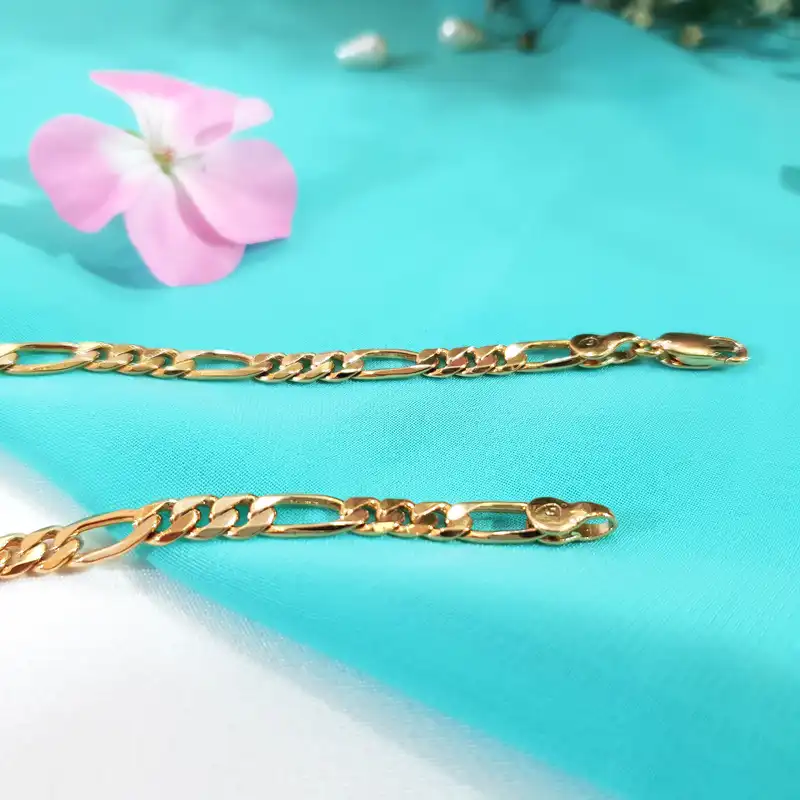 زنجیر زنانه ژوپینگ طرح فیگارو کد AAB-53