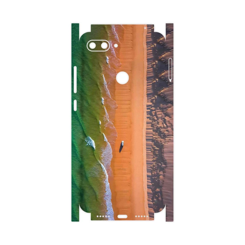 برچسب پوششی ماهوت مدل Beach and Green Sea-FullSkin مناسب برای گوشی موبایل شیائومی Mi 8 Lite