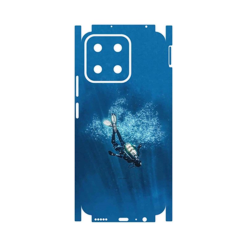 برچسب پوششی ماهوت مدل Scuba_Diving-FullSkin مناسب برای گوشی موبایل آنر X7c