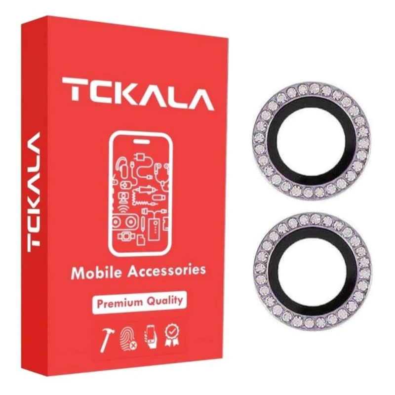 محافظ لنز دوربین تیسیکالا مدل نگین دار مناسب برای گوشی موبایل شیائومی Redmi Note 13 5G