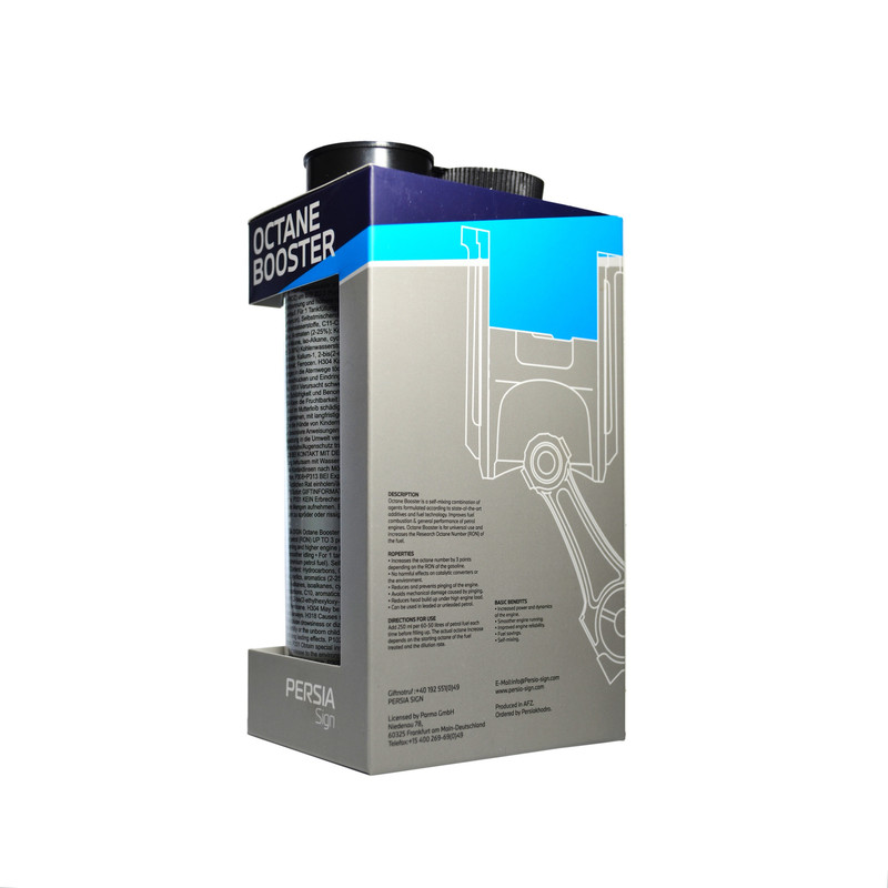 اکتان و مکمل سوخت پرشیا ساین مدل NEW FORMAT حجم 250 میلی لیتر بسته 10 عددی