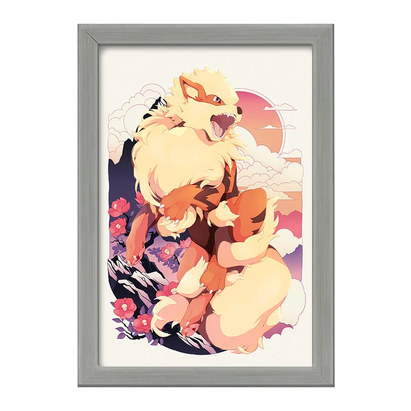 تابلو خندالو طرح بازی پوکمون (pokemon) کد 32739