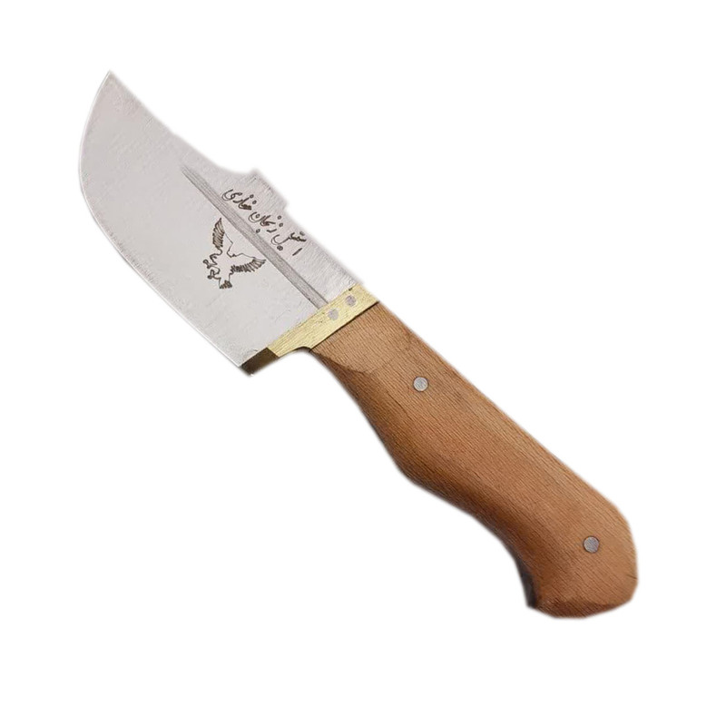 چاقو استیل زنجان غفاری کد 454