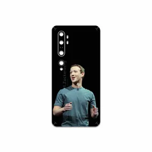 MAHOOT Mark Zuckerberg Cover Sticker for Xiaomi Mi Note 10