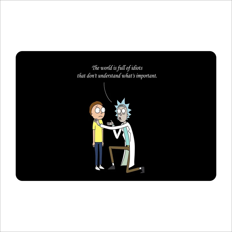 ماوس پد طرح ریک اند مورتی - rick and morty مدل mpb565