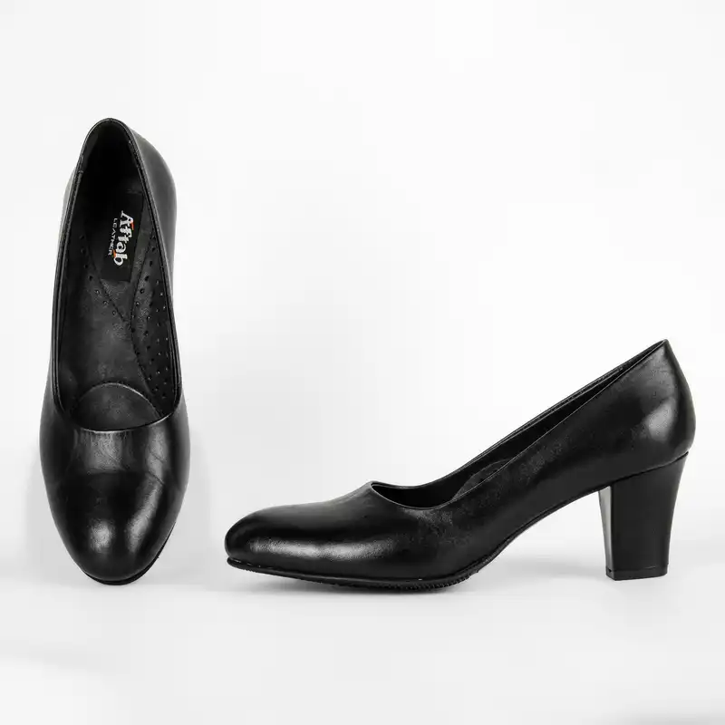 کفش زنانه چرم آفتاب مدل P100