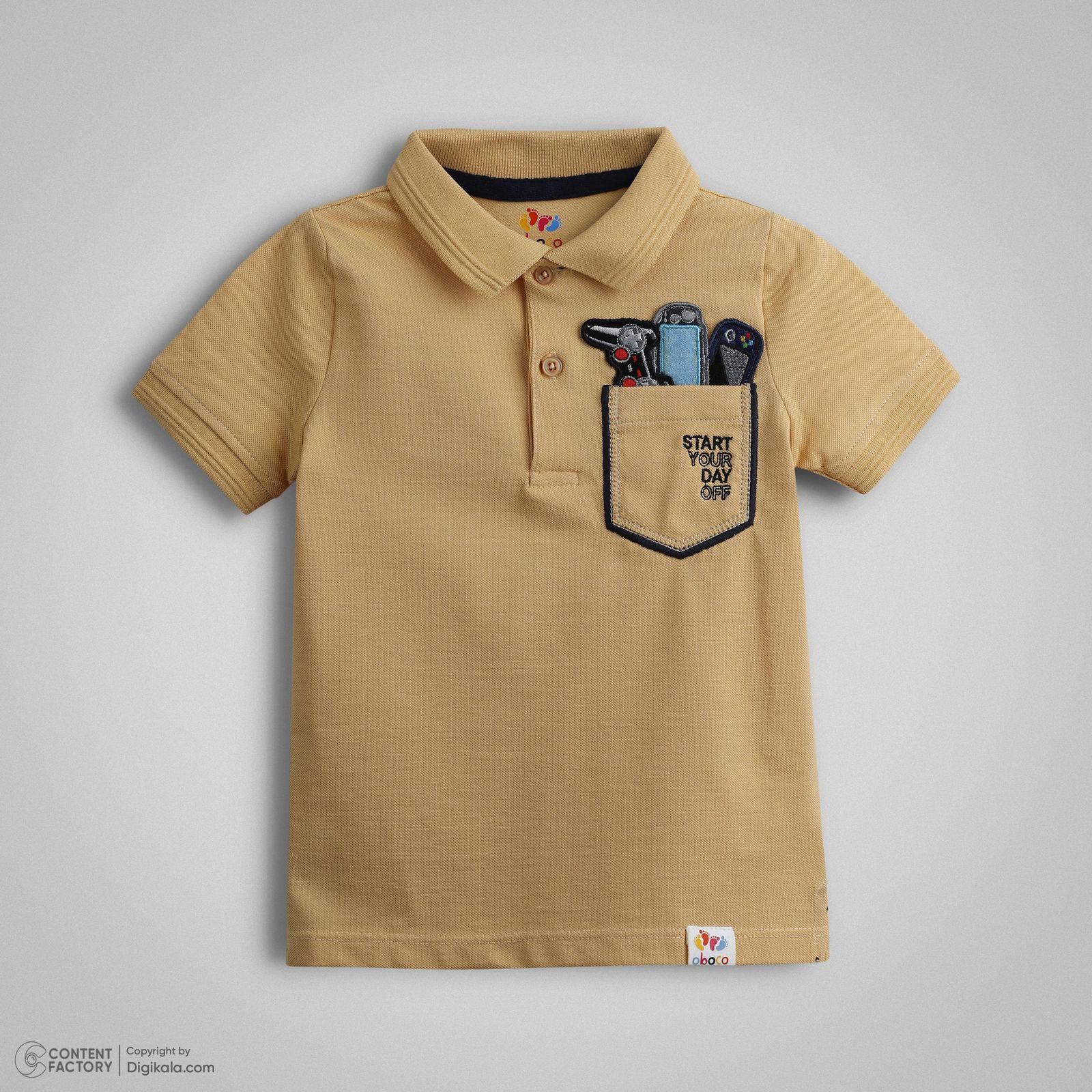 پولوشرت آستین کوتاه پسرانه وان بای وان مدل 2007324057 -  - 3