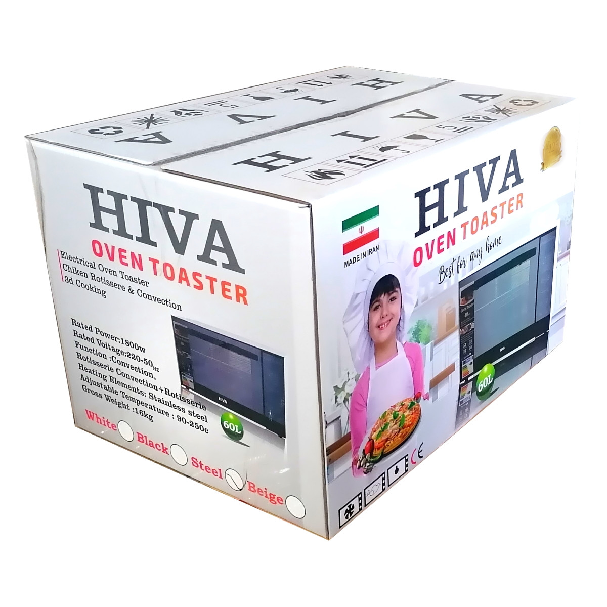 آون توستر هیوا مدل OSTER-DIGITAL-60L