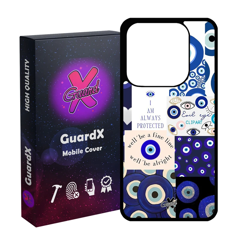 کاور گارد ایکس طرح چشم نظر مدل 10430 مناسب برای گوشی موبایل شیائومی Redmi Note 14 4G