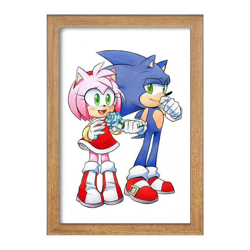 تابلو خندالو مدل سونیک (Sonic) کد F2053