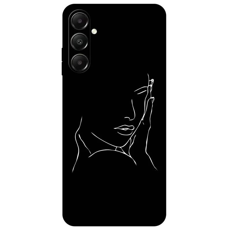 کاور مگافون طرح دخترانه مدل 8153 مناسب برای گوشی موبایل سامسونگ Galaxy A05S