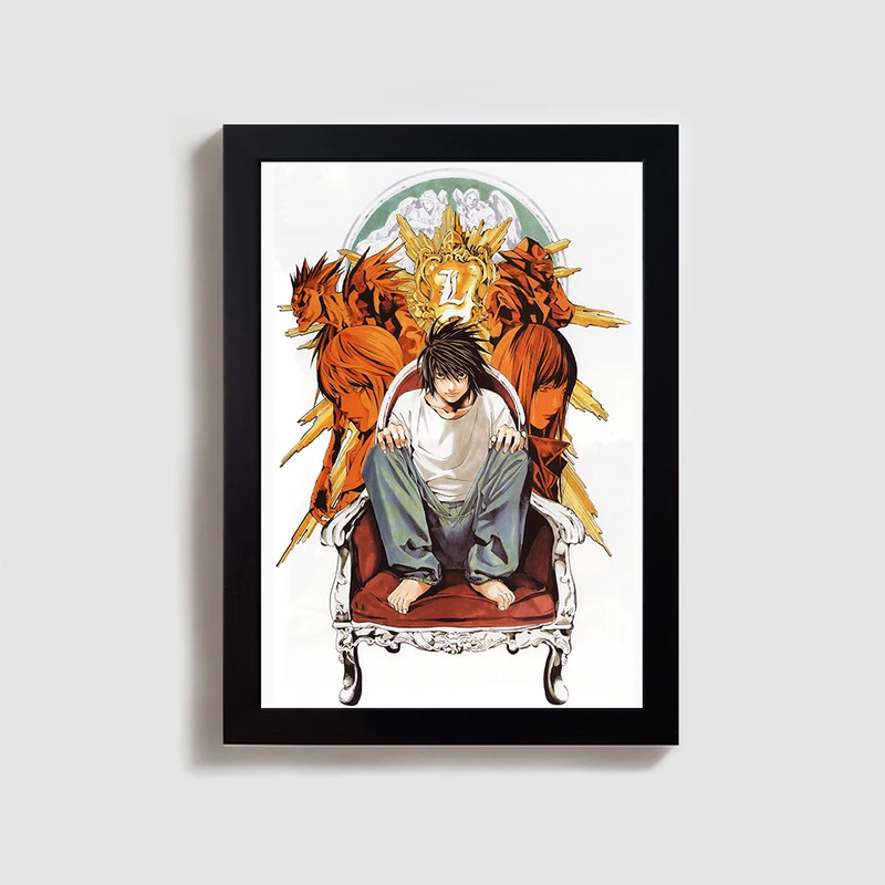 تابلو مدل انیمه دفترچه مرگ anime death note BL11