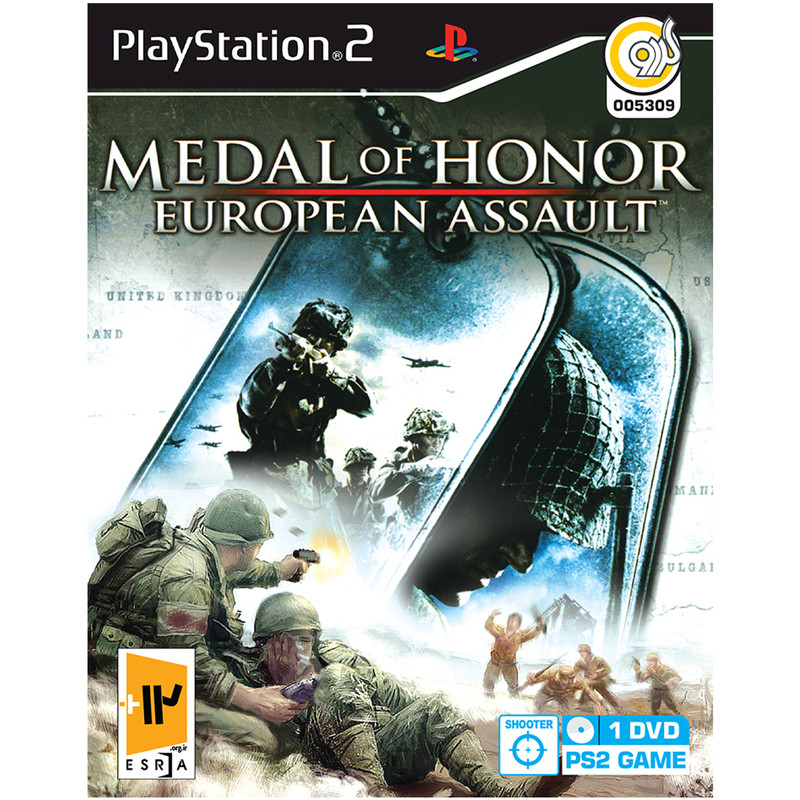 بازی گردو Medal Of Honor European Assault مخصوص PS2