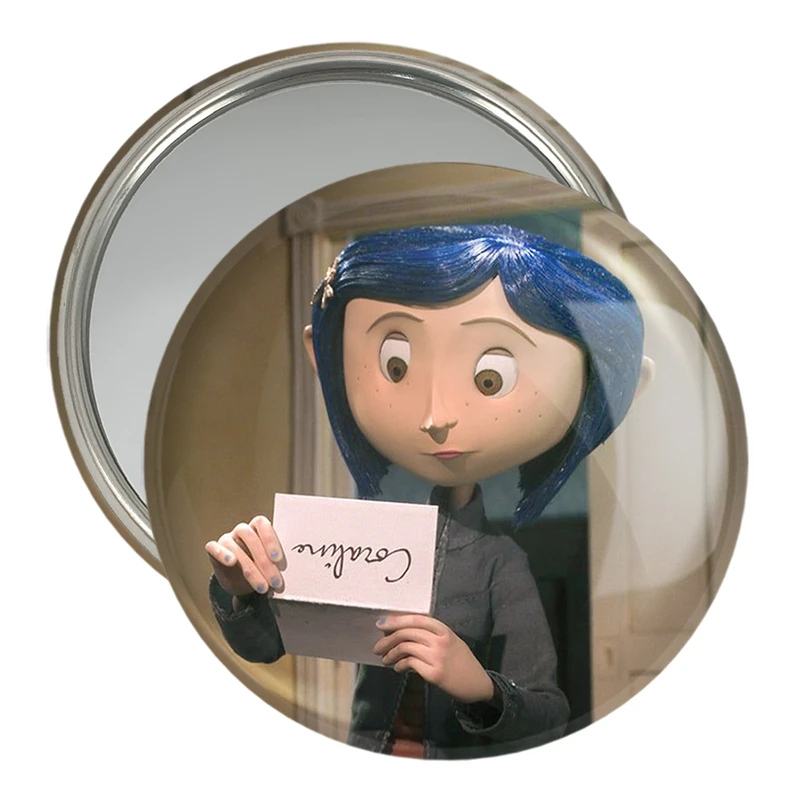 آینه جیبی خندالو مدل کورالاین Coraline  کد 20765