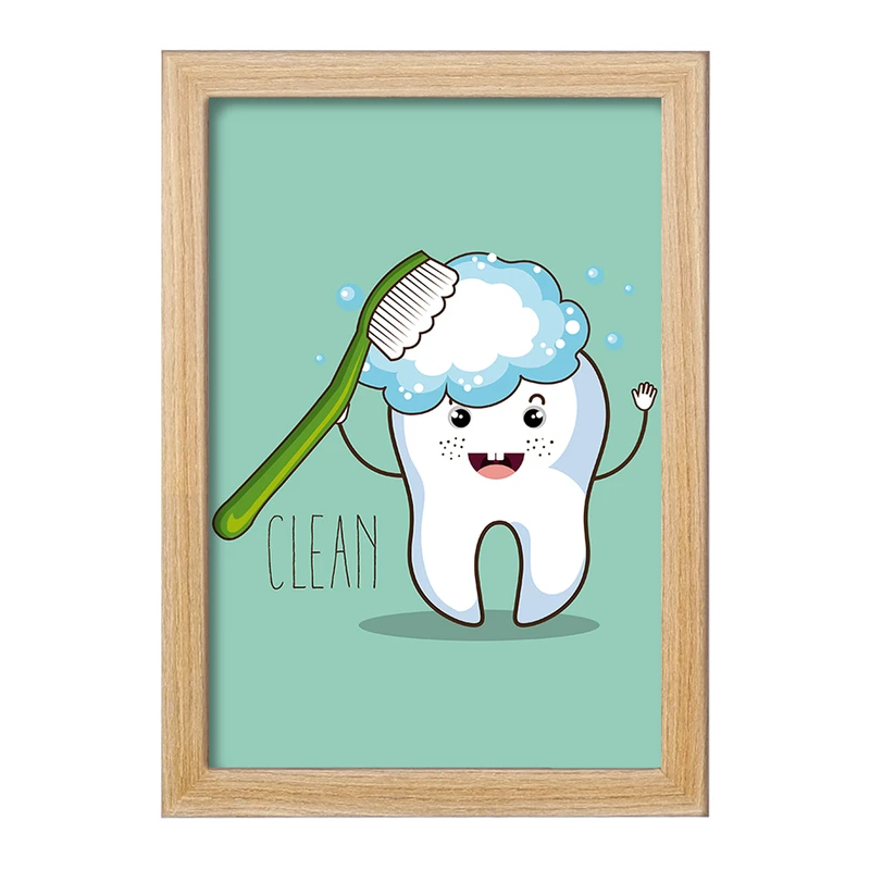 تابلو خندالو مدل دندان و دندان پزشکی کودکانه کد 36755