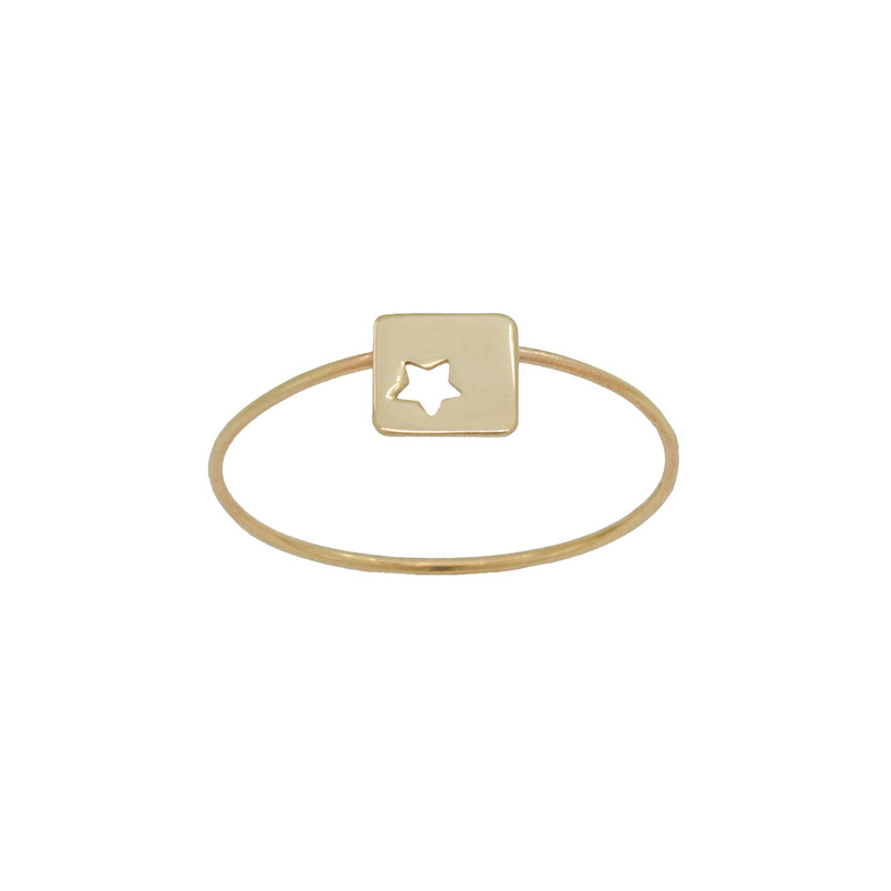 انگشتر طلا 18 عیار زنانه مایا ماهک مدل MR1442  سایز 53