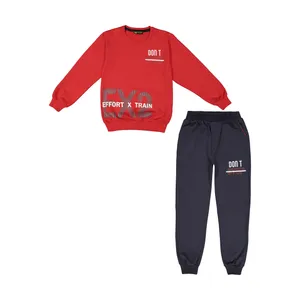 ست سویشرت و شلوار پسرانه خرس کوچولو مدل 2011261-72