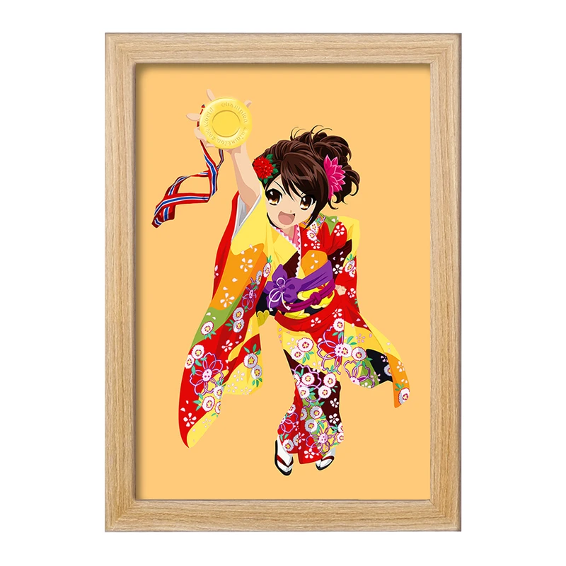 تابلو خندالو مدل هاروهی انیمه The Disappearance of Haruhi Suzumiya  کد 23161