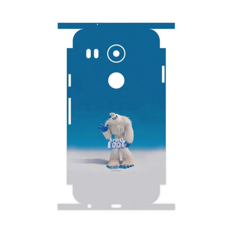 برچسب پوششی ماهوت مدل Smallfoot-FullSkin مناسب برای گوشی موبایل گوگل Nexus 5X