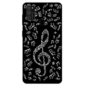Megafone Musical Note 1370 Cover For Samsung Galaxy M21 2021