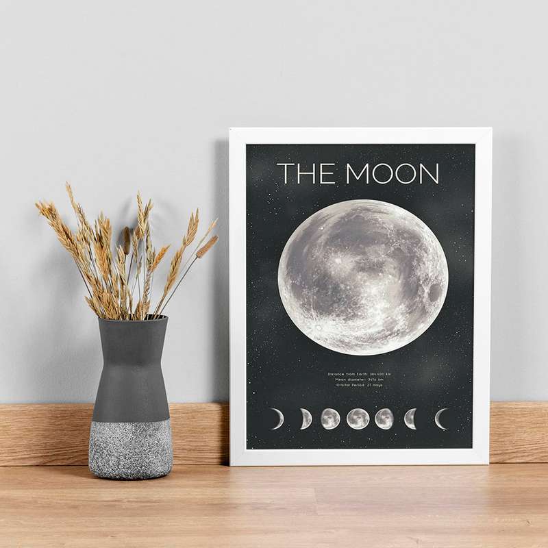 تابلو صبا طرح مدل ماه کد FD389w