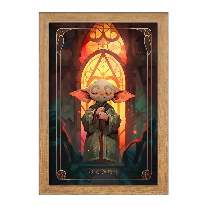 تابلو خندالو مدل دابی هری پاتر (Harry Potter) کد F10002