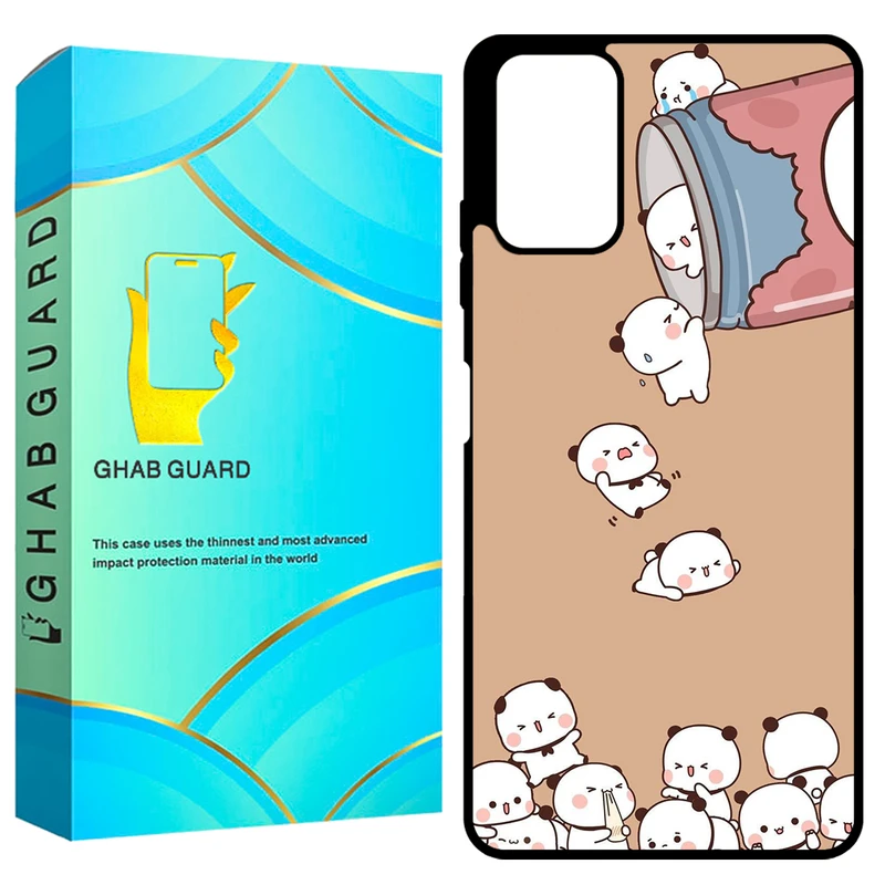  کاور قاب گارد طرح پاندا مدل GCHPN10 مناسب برای گوشی موبایل شیائومی Redmi Note 10 4G / Note 10s / Poco M5s