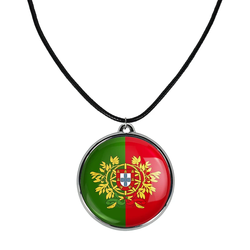 گردنبند خندالو مدل پرچم پرتغال کد 2054820547