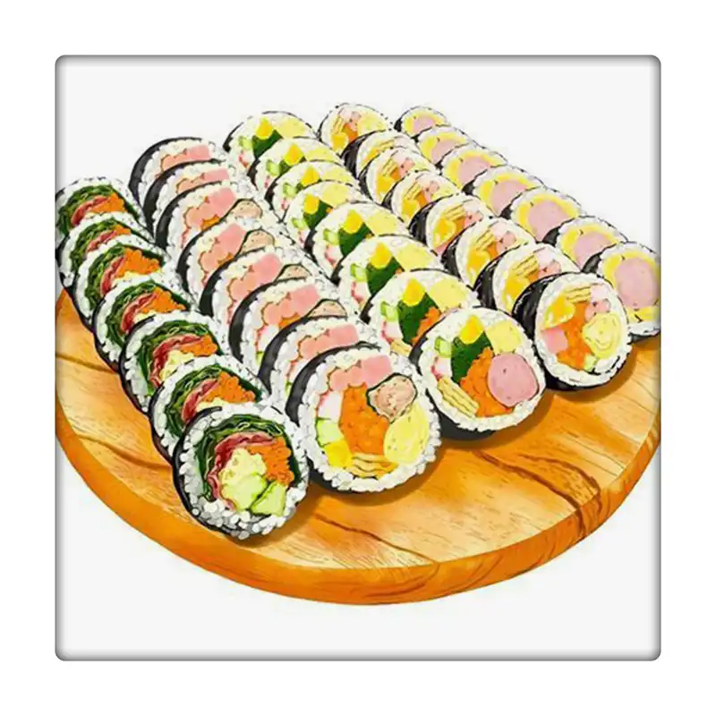 کاشی طرح غذای کره ای کد 4528540