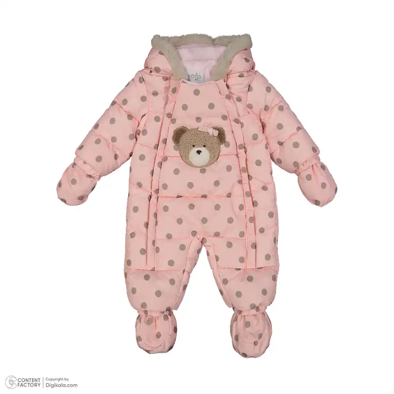 سرهمی نوزادی دخترانه ایندیگو مدل 23178