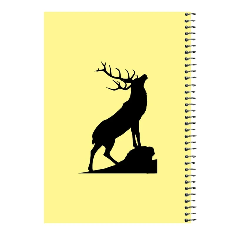 دفتر مشق 80 برگ اس جی مدل گوزن کد۵  