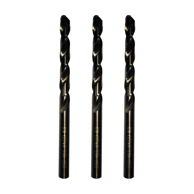 مجموعه 3 عددی مته کبالت اکو مدل Gh-3.5 سایز 3.5 میلی متر