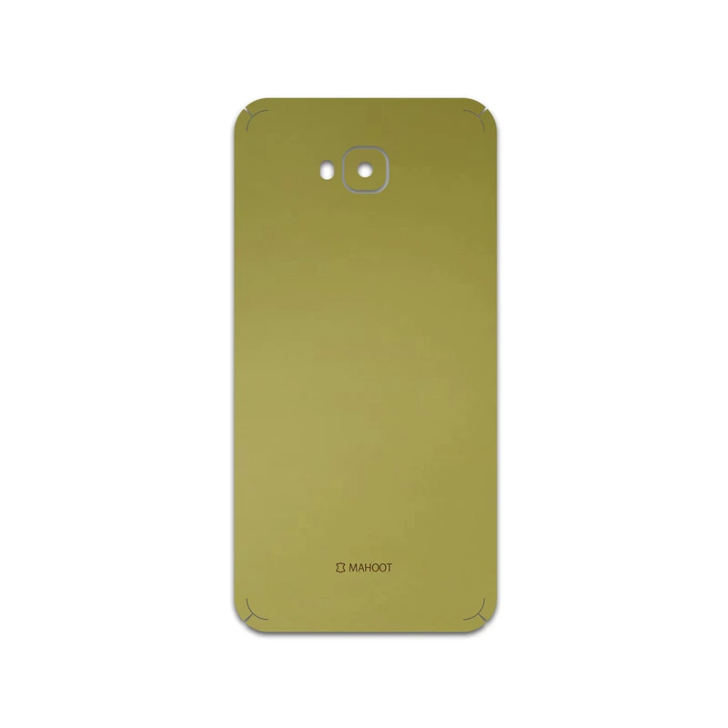 برچسب پوششی ماهوت مدل Matte-Gold مناسب برای گوشی موبایل ایسوس Zenfone 4 Selfie