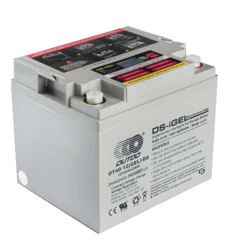 باتری صنعتی هوشمند 40 آمپر ساعت 12 ولت هوآوی مدل OT40-12 gel.DS