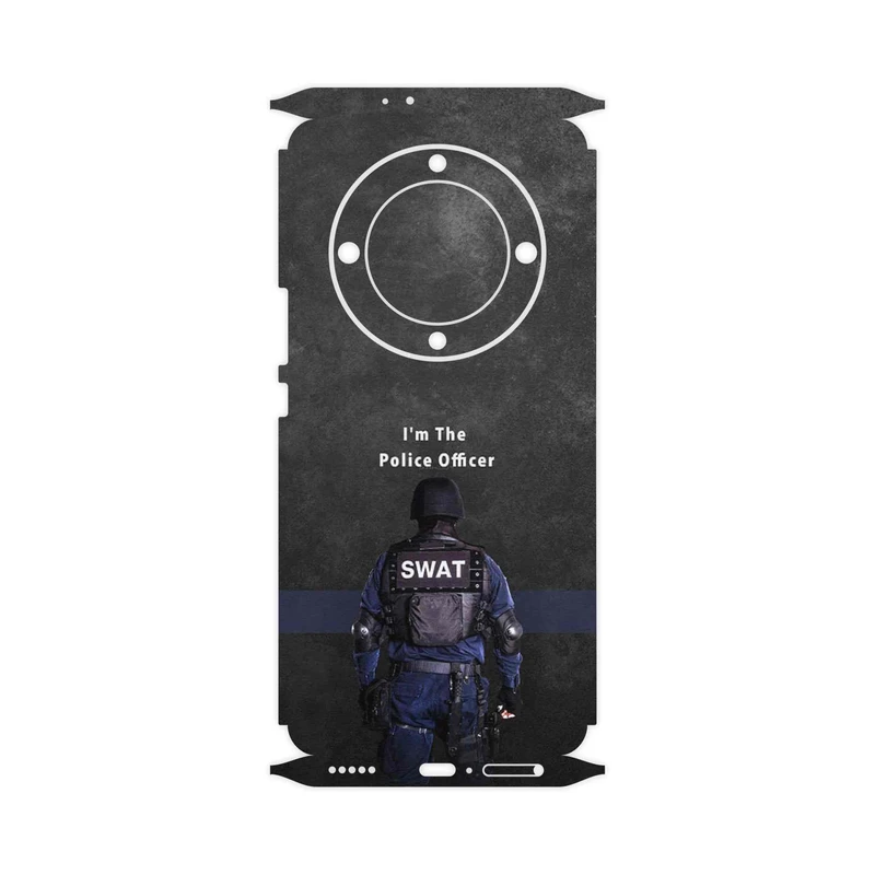 برچسب پوششی ماهوت مدل Police Officer-FullSkin مناسب برای گوشی موبایل آنر Magic 5 Lite