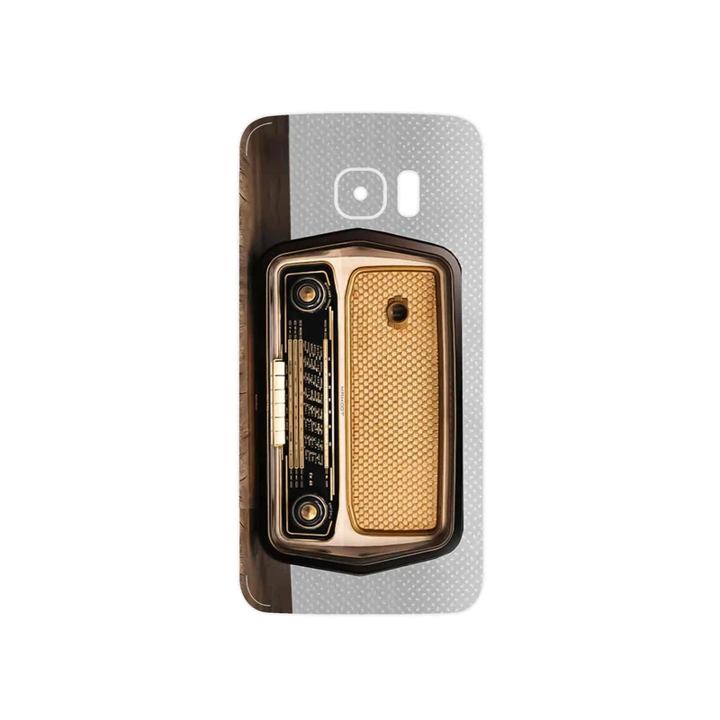 برچسب پوششی ماهوت مدل Radio Nostalgia مناسب برای گوشی موبایل سامسونگ Galaxy S7 Edge