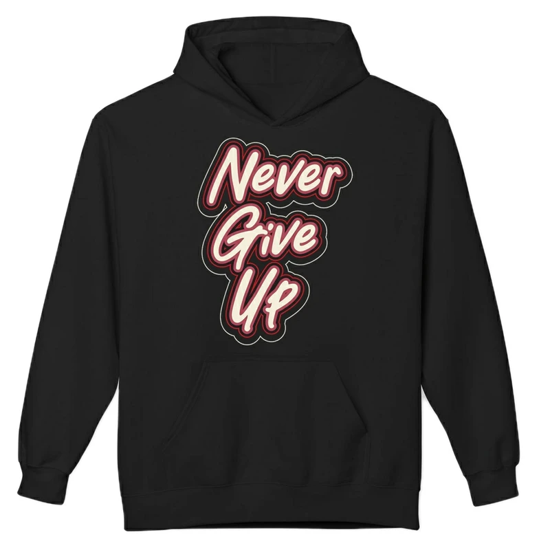 هودی مردانه پاد آفرین مدل never give up کد 043