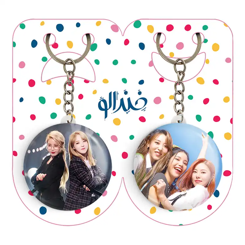 جاکلیدی خندالو مدل گروه مامامو Mamamoo کد 1947819472 مجموعه 2 عددی